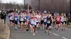 Start of the senior mens Elswick Road Relays.
